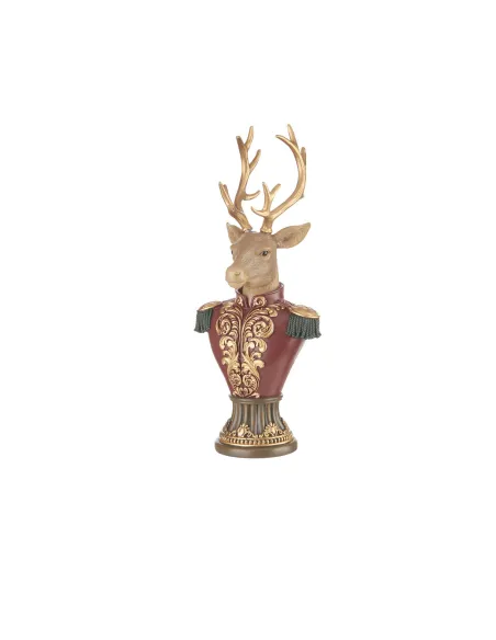 Royal Wood Renna Busto in Resina - L'oca Nera