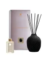 Diffusore Vaso Nero con Bastoncino e Ricarica 100ml Latte e Ambra