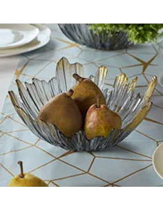 Centro Tavola Sfumato 26 cm Vetro Multicolor Smokey 2