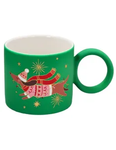 Mug Bassotto 350 cc Hip New Bone China Verde