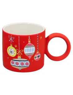 Mug Addobbi 350 cc Hip New Bone China Rosso