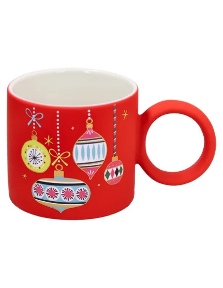 Mug Addobbi 350 cc Hip New Bone China Rosso