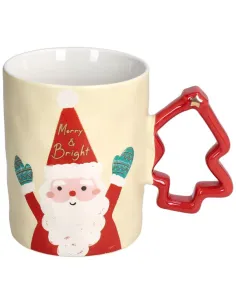 Mug Babbo Natale 380 cc Dolomiti New Bone China