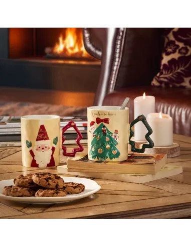 Mug Babbo Natale 380 cc Dolomiti New Bone China