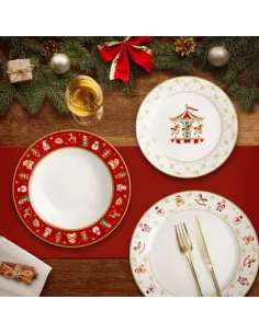 Balocchi - Set 3 Piatti Natalizi in Porcellana 2