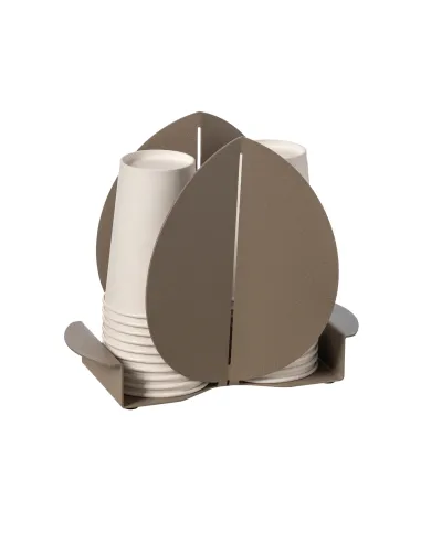 Portabicchieri Ficus Beige Portabicchieri Ficus Beige