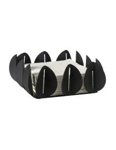 Portatovaglioli Orizzontale Ficus Nero