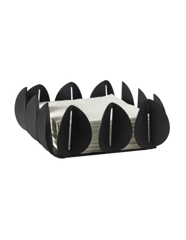 Portatovaglioli Orizzontale Ficus Nero