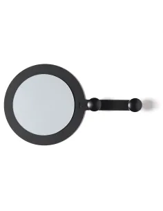 Specchio Moderno da Parete Riflesso & Appeso Nero