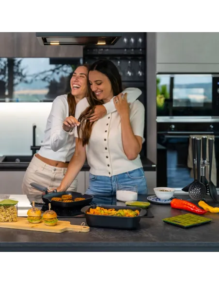 Bistecchiera con Manico Pieghevole 28x28 cm Cook&Special