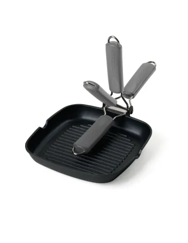 Bistecchiera con Manico Pieghevole 28x28 cm Cook&Special