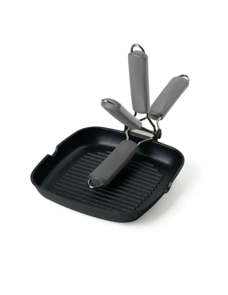 Bistecchiera con Manico Pieghevole 24x24 cm Cook&Special