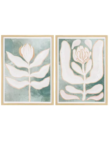 Quadro su Canvas Rettangolare Fiori 42x60 cm