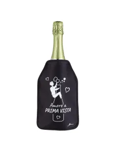 Glacette Morbida Raffredda Bottiglia Nera Amore a Prima Vista