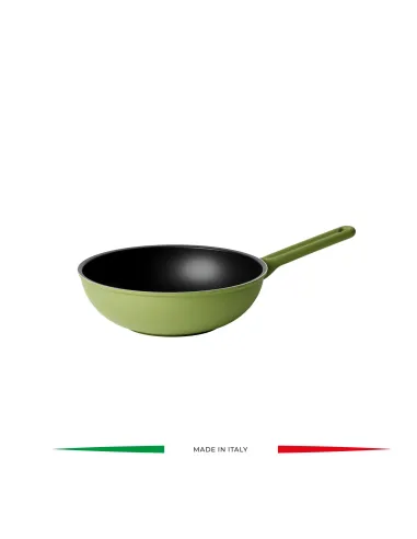 Wok Saltapasta Cm 28 Cook&Color Avocado Green