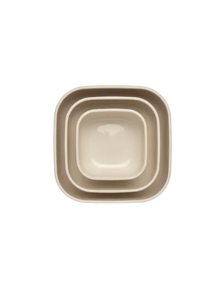 Store&more Bio - Contenitore Ermetico Basso Per Frigo/ Freezer/ Microonde 1900cc Argilla