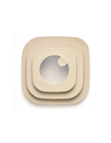 Store&more Bio - Contenitore Ermetico Basso Per Frigo/ Freezer/ Microonde 975 cc Argilla