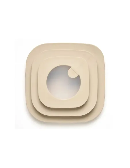 Store&more Bio - Contenitore Ermetico Basso Per Frigo/ Freezer/ Microonde 975 cc Argilla