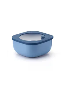 Store&more Bio - Contenitore Ermetico Basso Per Frigo/ Freezer/ Microonde 975 cc Blu