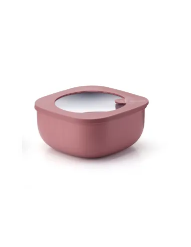 Store&more Bio - Contenitore Ermetico Basso Per Frigo/ Freezer/ Microonde 975 cc Malva