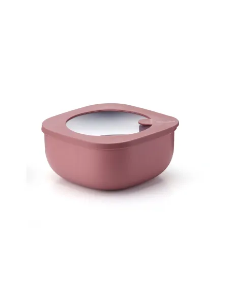 Store&more Bio - Contenitore Ermetico Basso Per Frigo/ Freezer/ Microonde 975 cc Malva