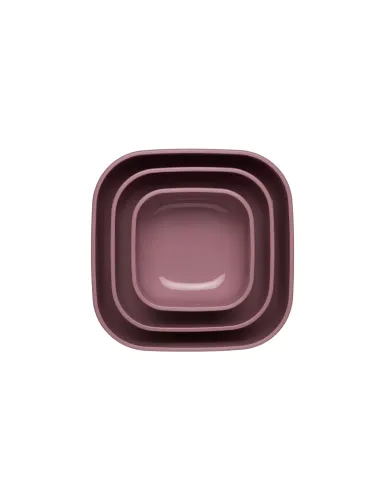 Store&more Bio - Contenitore Ermetico Basso Per Frigo/ Freezer/ Microonde 450 cc Malva