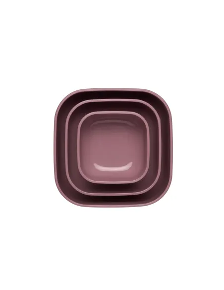 Store&more Bio - Contenitore Ermetico Basso Per Frigo/ Freezer/ Microonde 450 cc Malva