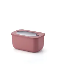 Store&more Bio - Contenitore Ermetico Rettangolare Alto Per Frigo/ Freezer/ Microonde 1450 cc Malva