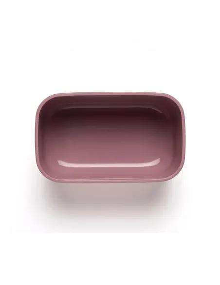 Store&more Bio - Contenitore Ermetico Rettangolare Alto Per Frigo/ Freezer/ Microonde 1450 cc Malva