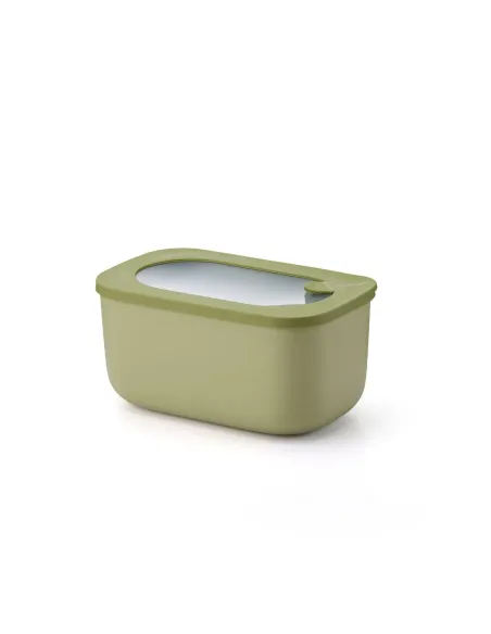 Store&more Bio - Contenitore Ermetico Rettangolare Alto Per Frigo/ Freezer/ Microonde 1450 cc Verde Avocado