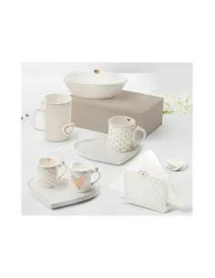 Tete a Tete Amore Mio Righe 3 Pezzi in New Bone China 2