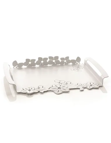 Vassoio Bomboniera Fior di Loto Bianco