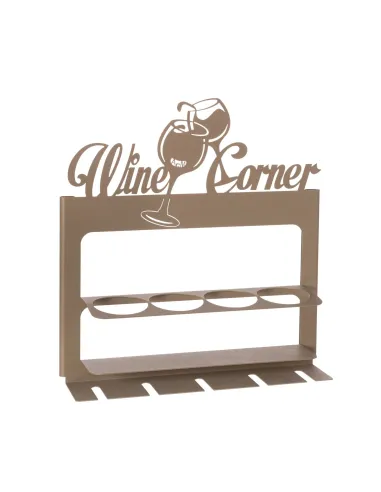 Porta Bottiglie da Parete Wine Corner Beige