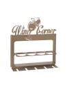 Porta Bottiglie da Parete Wine Corner Beige