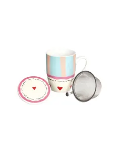 Mug con Filtro Cuore Madame New Bone China Andrea Fontebasso