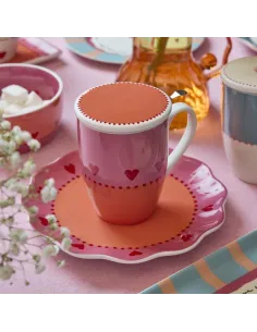 Mug con Filtro Cuori Madame New Bone China Andrea Fontebasso 2