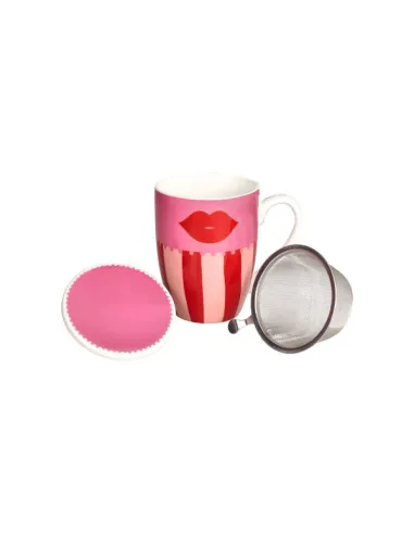 Mug con Filtro Bacio Madame New Bone China Andrea Fontebasso