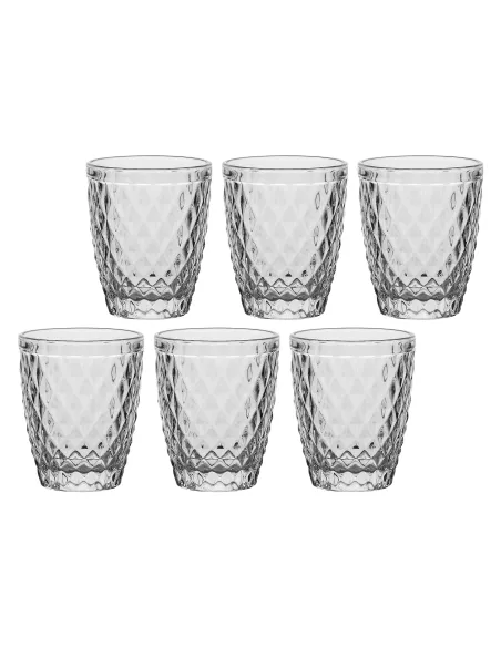 Etrusco Set 6 Bicchieri Acqua D8 H10