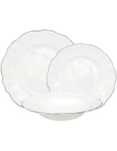 Servizio Piatti 18pz Teresa in New Bone China