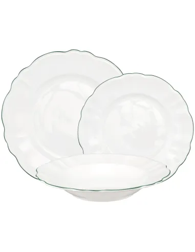 Servizio Piatti 18pz Teresa in New Bone China