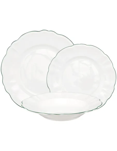 Servizio Piatti 18pz Teresa in New Bone China