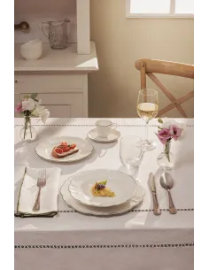 Servizio Piatti 18pz Teresa in New Bone China 2