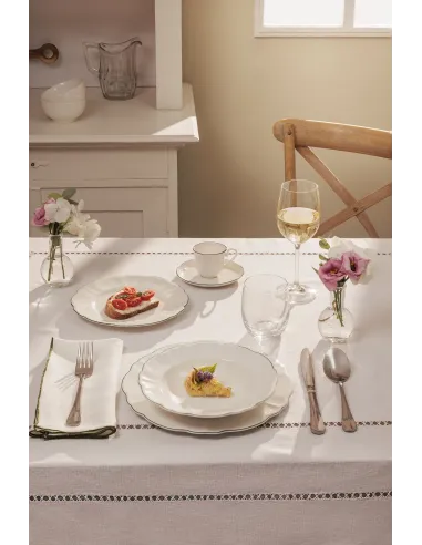 Servizio Piatti 18pz Teresa in New Bone China