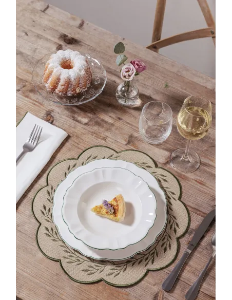 Servizio Piatti 18pz Teresa in New Bone China