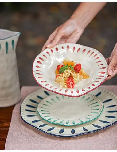 Servizio Piatti 18pz Domitilla in Stoneware