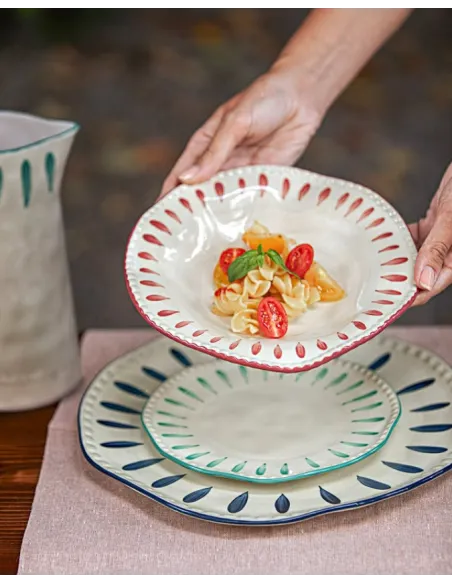 Servizio Piatti 18pz Domitilla in Stoneware