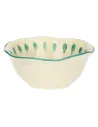 Insalatiera Domitilla Verde Acqua 24x9.5cm in Stoneware