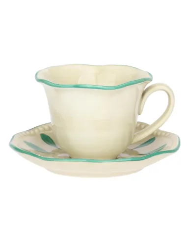 Set 6 Tazzine da Caffè Domitilla in Stoneware Multicolor