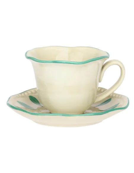 Set 6 Tazzine da Caffè Domitilla in Stoneware Multicolor