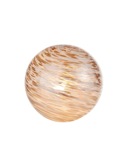 Lampada a Sfera in Vetro 29x28h - L'oca Nera